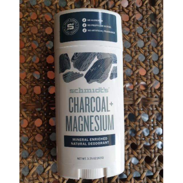 Schmidt's Charcoal Magnesium Deodorant Shopee Philippines