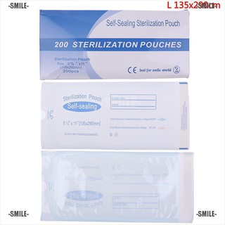 Smile  200pcs/box Disposable Self-Sealing Sterilization Pouches Bags #2