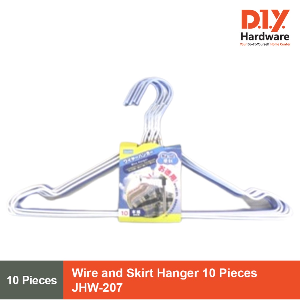 DIY Hardware Wire and Skirt Hanger 10pcs Shopee Philippines