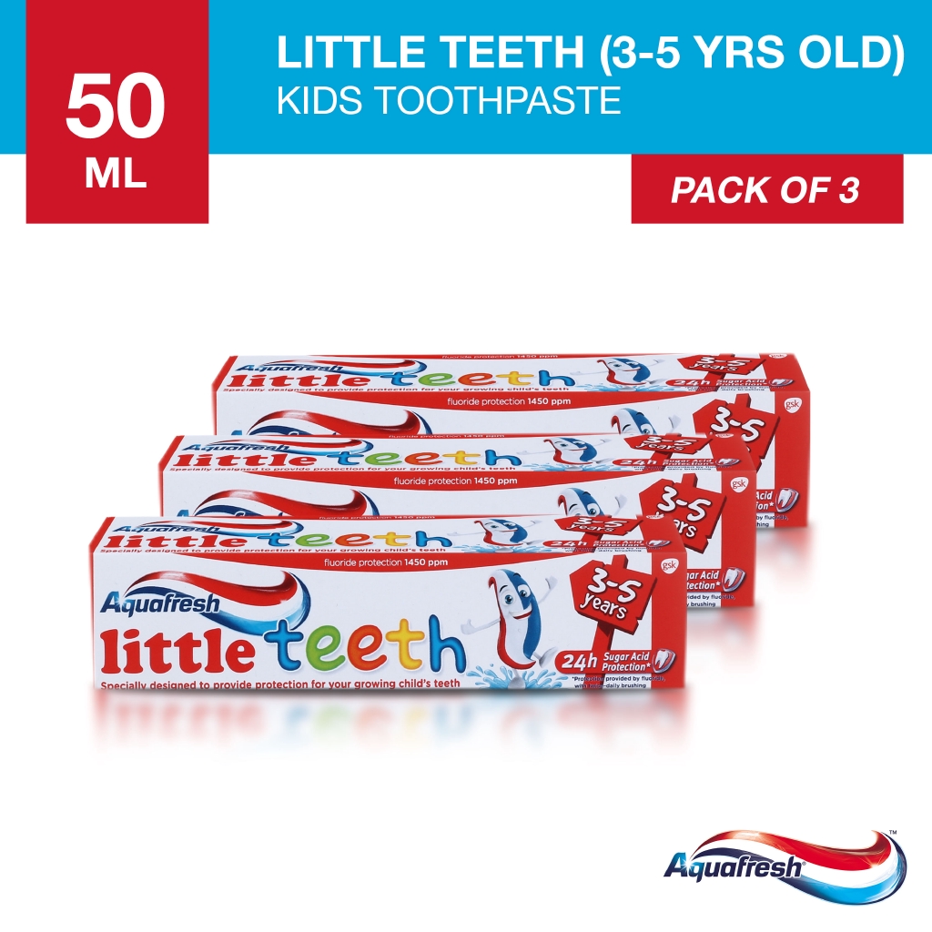 Aquafresh Kids Little Teeth Toothpaste for Children 35 years old 50ml