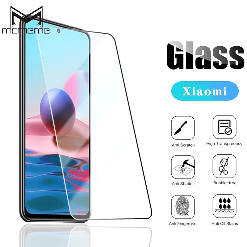 Tempered Glass Xiaomi Redmi 10 9T 9 9A 9C Note 11 11s 10 10s 9 9s 7 8