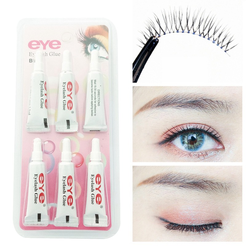 false eyelash glue