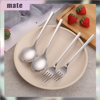 spoon and fork set stainless korean cutlery gold kutsara tableware ...