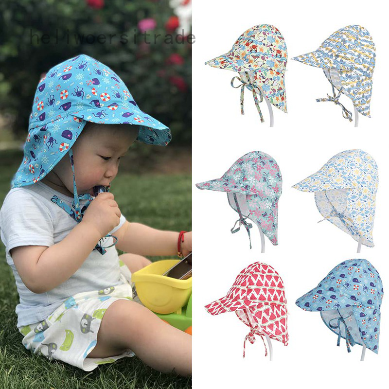 baby boy legionnaire sun hat
