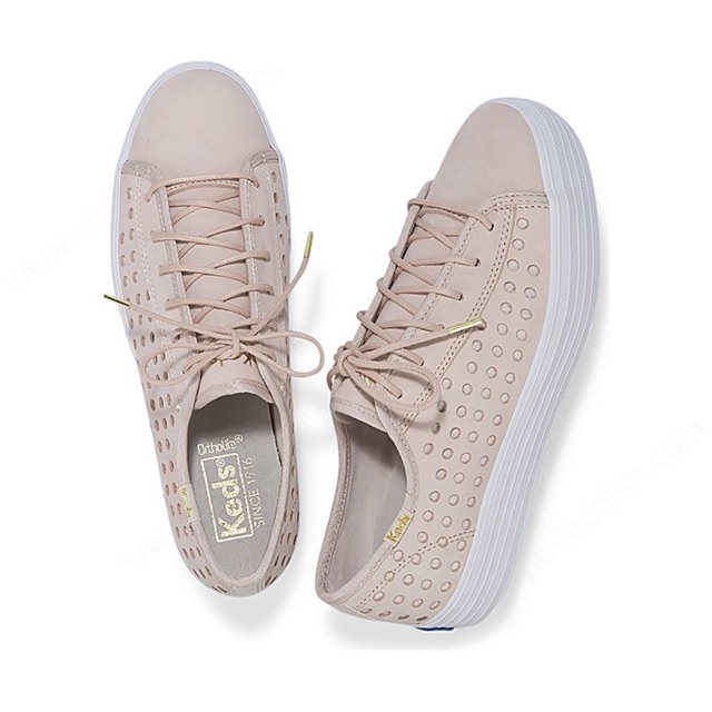 keds leather triple