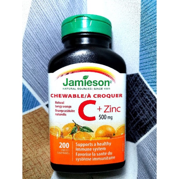 Jamieson VITAMIN C +Zinc Shopee Philippines