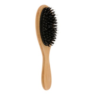 Wooden Hair Brush Paddle Hairbrush Thick Curly Hair Detangler