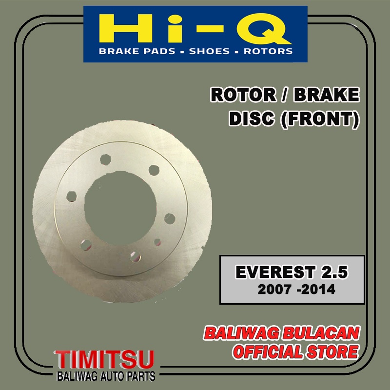ROTOR DISC FRONT FORD EVEREST 2007-2012 PART NO. SD4429 HI-Q | Shopee ...