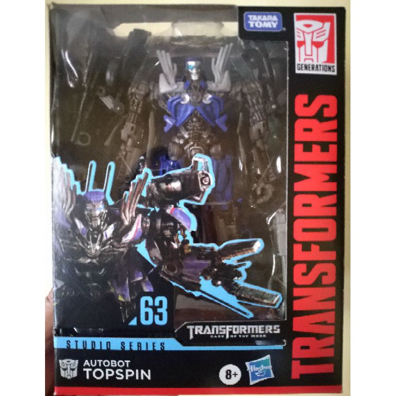 transformers topspin toy