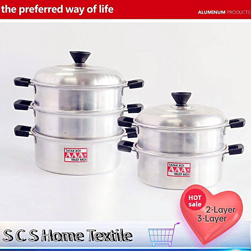 AAA ️ Aluminum steamer set 3L/2LCOD Shopee Philippines