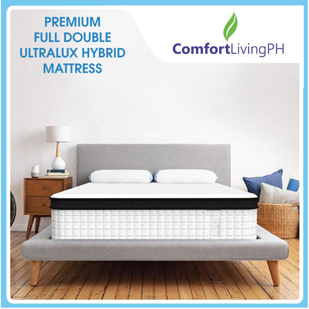 COMFORT LIVING PH UltraLux Full Double Premium Hybrid Memory Latex ...