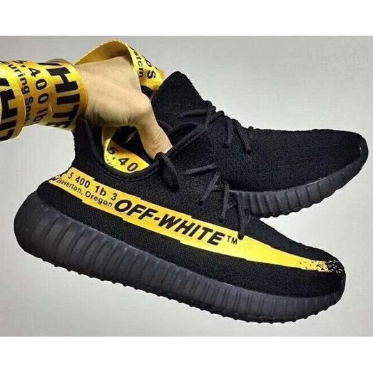 off white x yeezy black