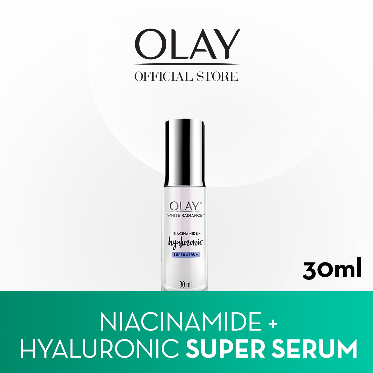 Olay White Radiance Niacinamide + Hyaluronic Super Serum 30mL Shopee