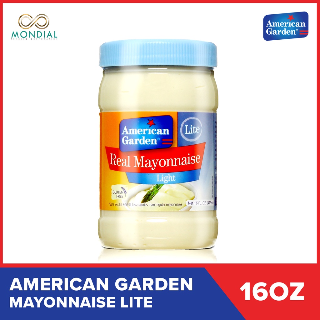 American Garden Mayonnaise Lite 16oz Shopee Philippines