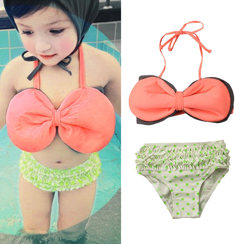 next baby girl swimming costume