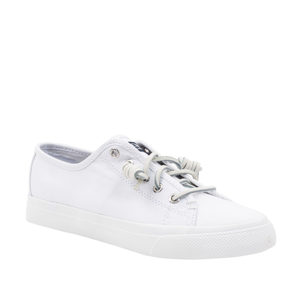 white sperrys