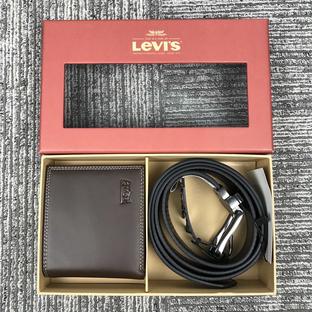 levis money clip wallet