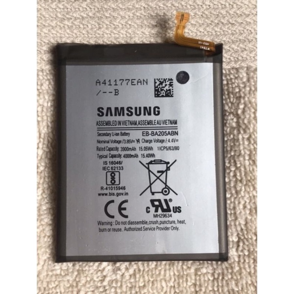 Samsung A50 BATTERY A30 A20 BATTERY (EB_BA205ABN) Shopee Philippines