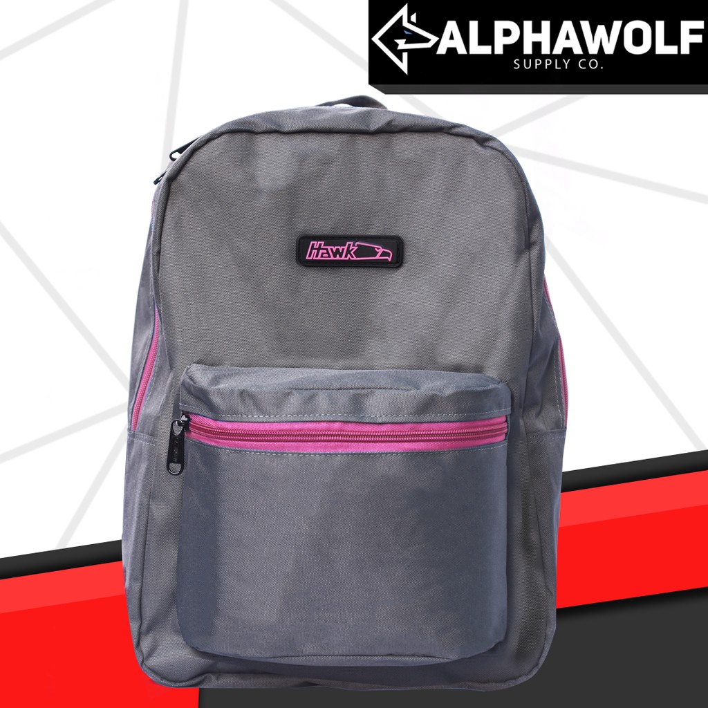 hawk bag pink and blue