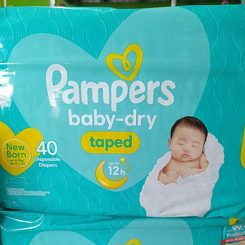 SALE Pampers Newborn diaper Taped 160pcs only