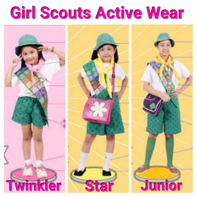 Gsp Active Wear Girl Scout Shopee Philippines