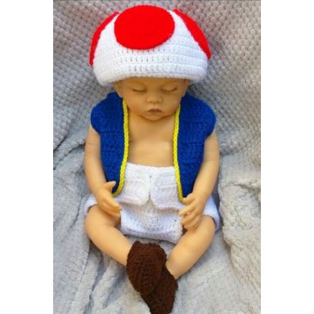 baby toadstool costume