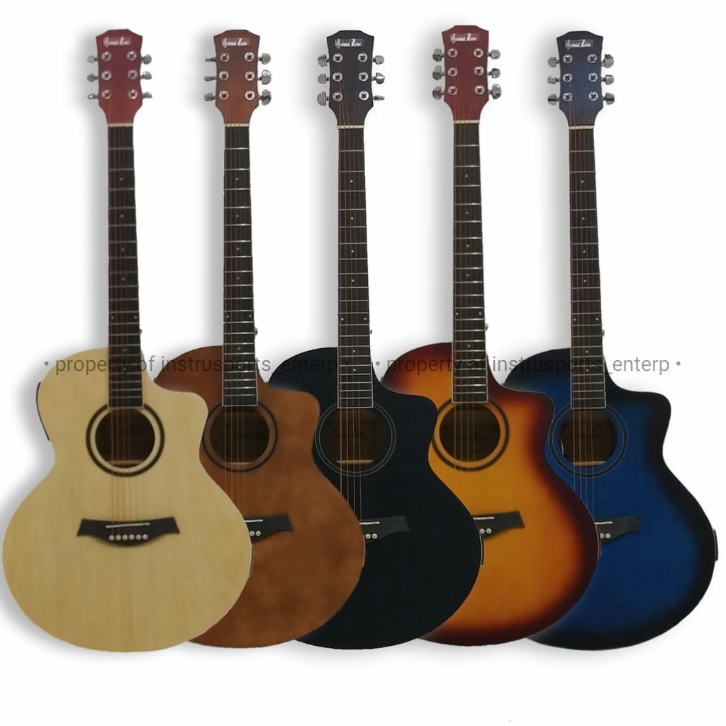 Guitar Acoustic 41" SOUND ZONE with Truss Rod and Equalizer [ EQ LC5