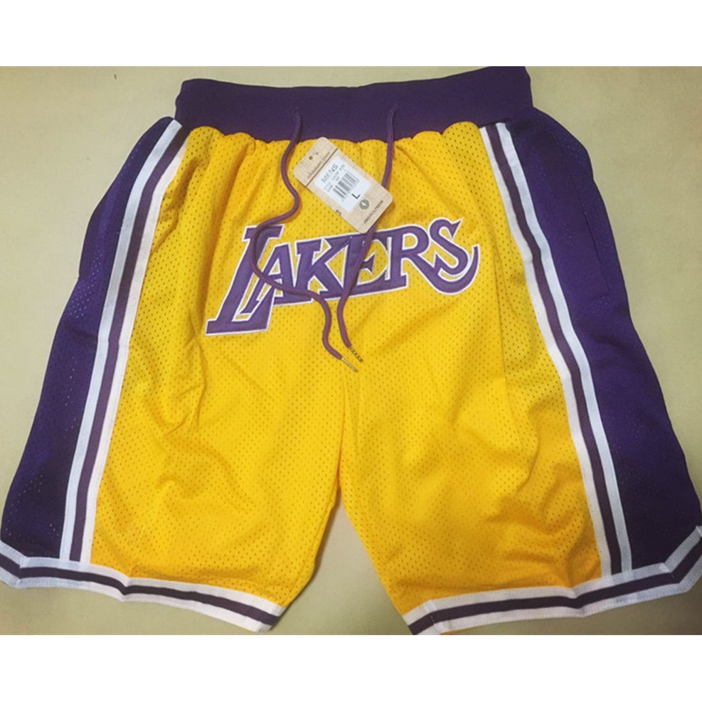 Short Nba Just Don All Stars Team Miami Heat Lakers Jazz Bulls Basquete ...