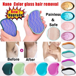 【𝟐𝐭𝐡 𝐔𝐩𝐠𝐫𝐚𝐝𝐞！】★24H SHIPING★Crystal hair remover Reusable Magic Hair Eraser- Nano glass painless skin exfoliator and hair remover