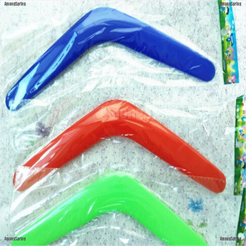 V Shaped Boomerang Toy Kids Throw Catch Outdoor Game Plastic SP 