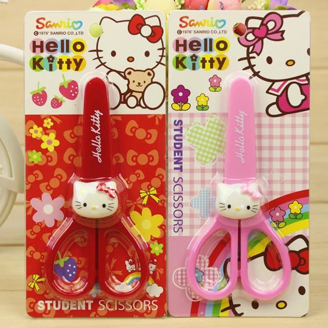 Hello kitty scissors for school or office (stainless steel) Shopee