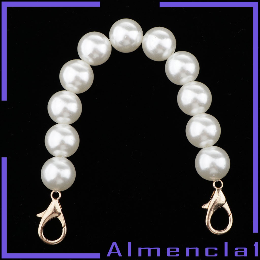 pearl handbag strap