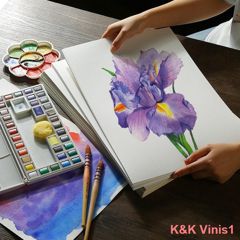 Baohong watercolor paper thick wood pulp A4 300g/230g 350g g 8k/4K