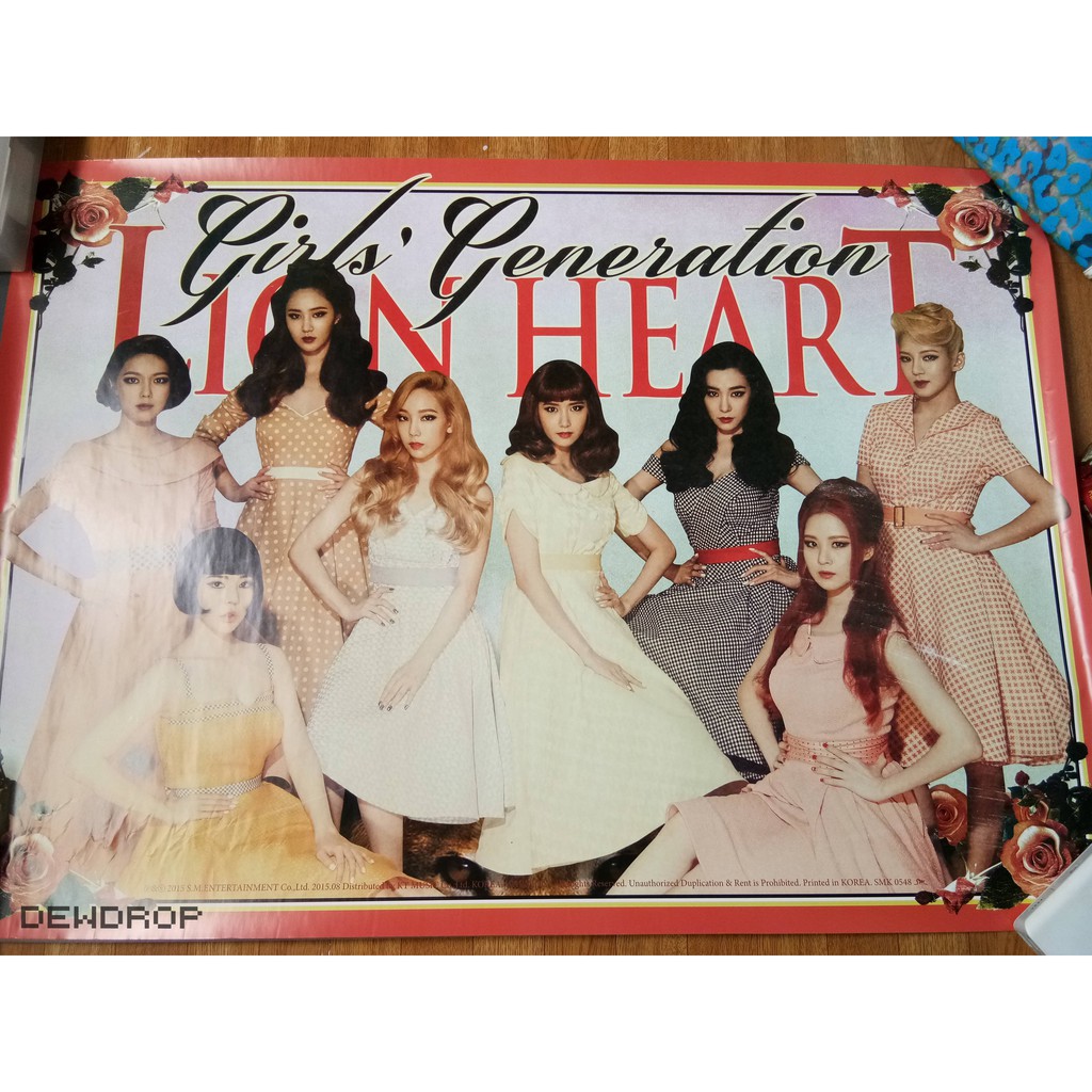 Official Girls Generation Lion Heart Album Poster Kpop Snsd Gg Shopee Philippines 5 album cd and booklet sealed sm entertainment other. shopee philippines