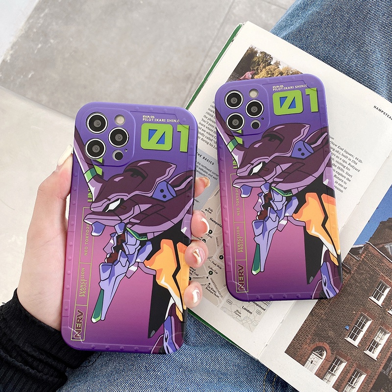 Iphone 13 Case Neon Genesis Evangelion Eva Lens Protection Matte For Iphone 12 Pro Max X Xs Max Xr 78plus 11 Pro Max Soft Cover Shopee Philippines