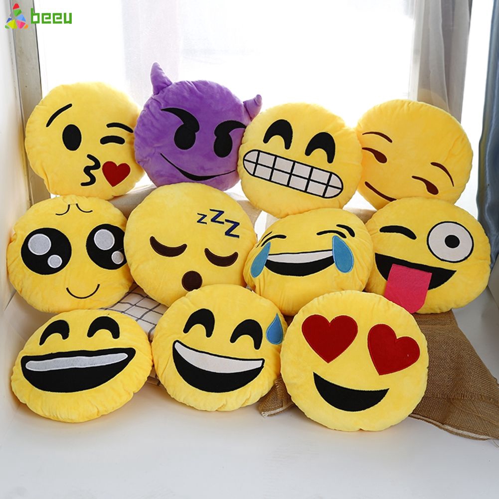 emoji stuffed toy