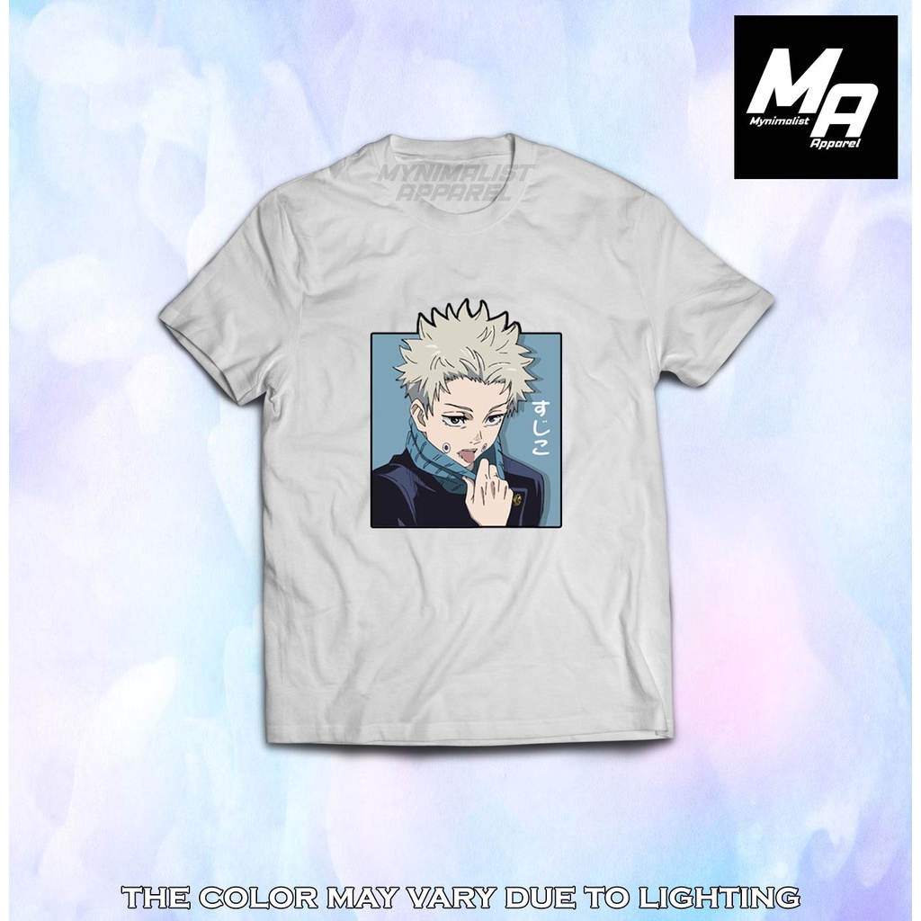 Toge Inumaki Jujutsu Kaisen Anime Tshirt For Adult Men And Women Unisex Shopee Philippines 7235