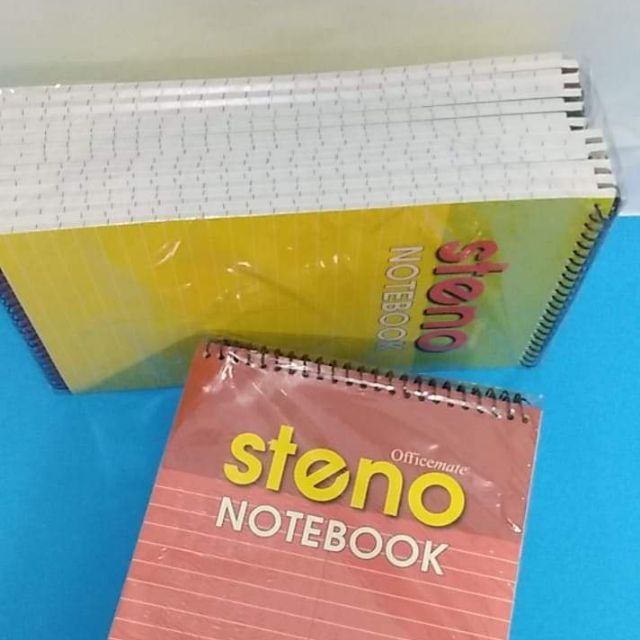 Steno Notebook office/school 40s 60s leaves Shopee Philippines