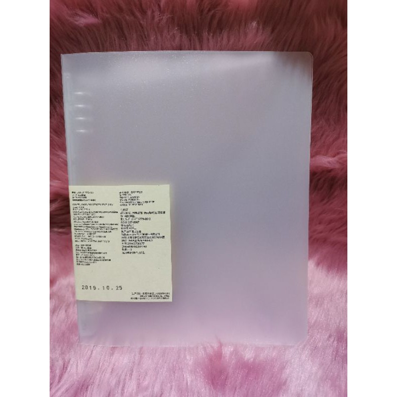 [A3] Muji PP Binder One Touch Ring (A4, B5, A5) Shopee Philippines