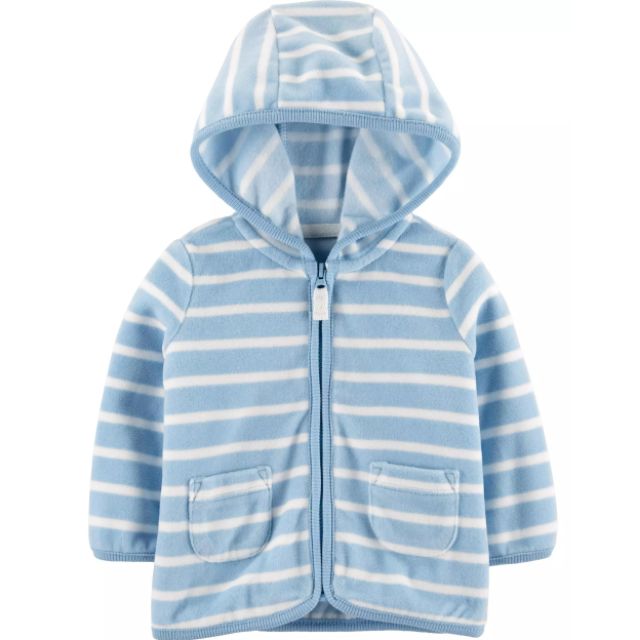 baby fleece zip up