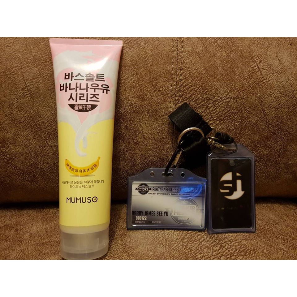 Mumuso Banana Milk Body Bath Salts (Thorough Body Clean) Shopee