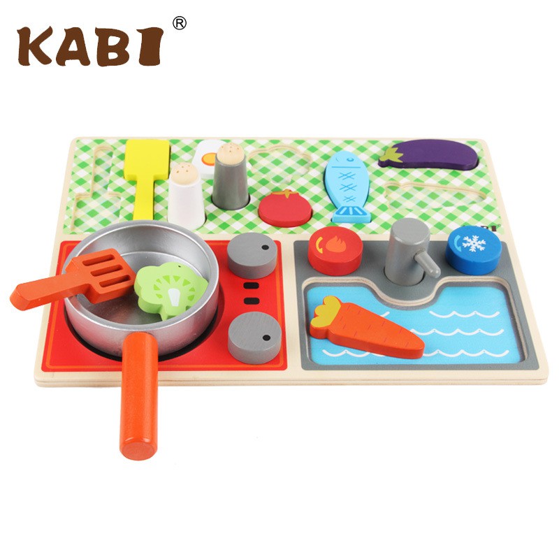 wooden play food sale