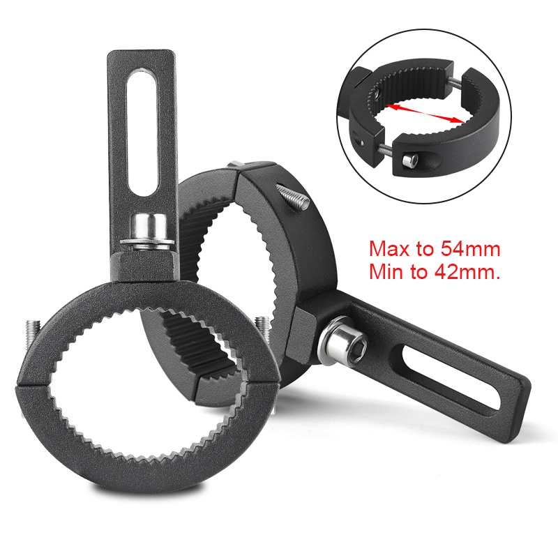 parts Black Motorcycle Headlight Mount Bracket Lamp Holder Light Holder