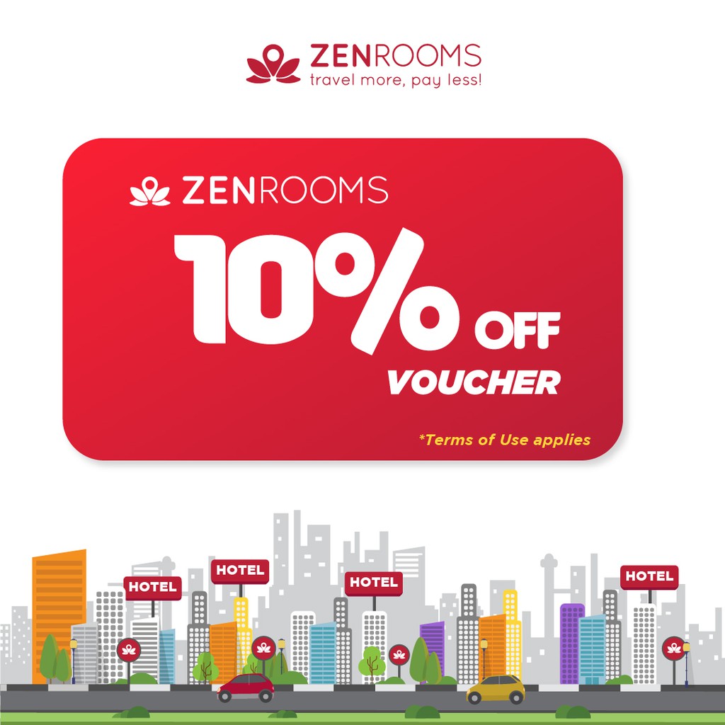 ZEN Rooms 10% Off Hotel Staycation Discount Voucher ...