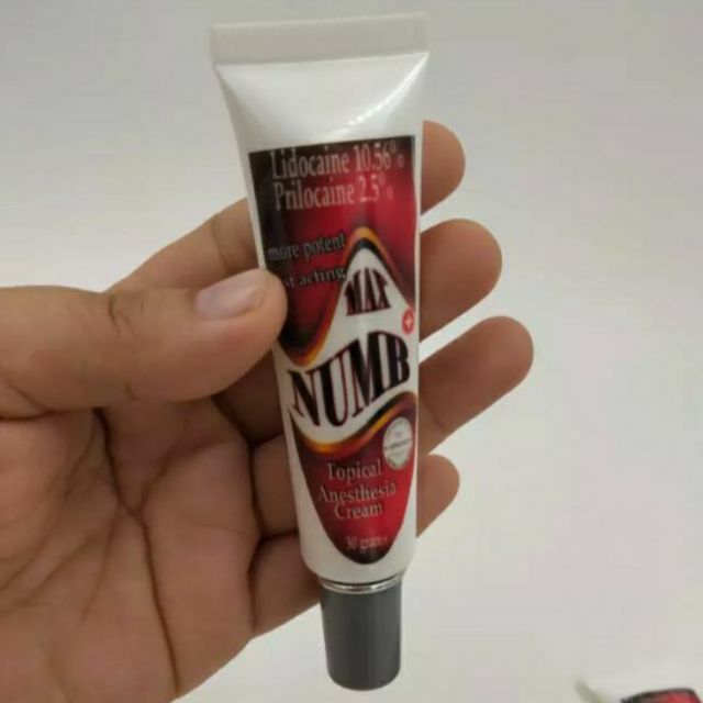 Max Numb Topical Anesthesia or Anesthetic Cream 30g for Dermaroller