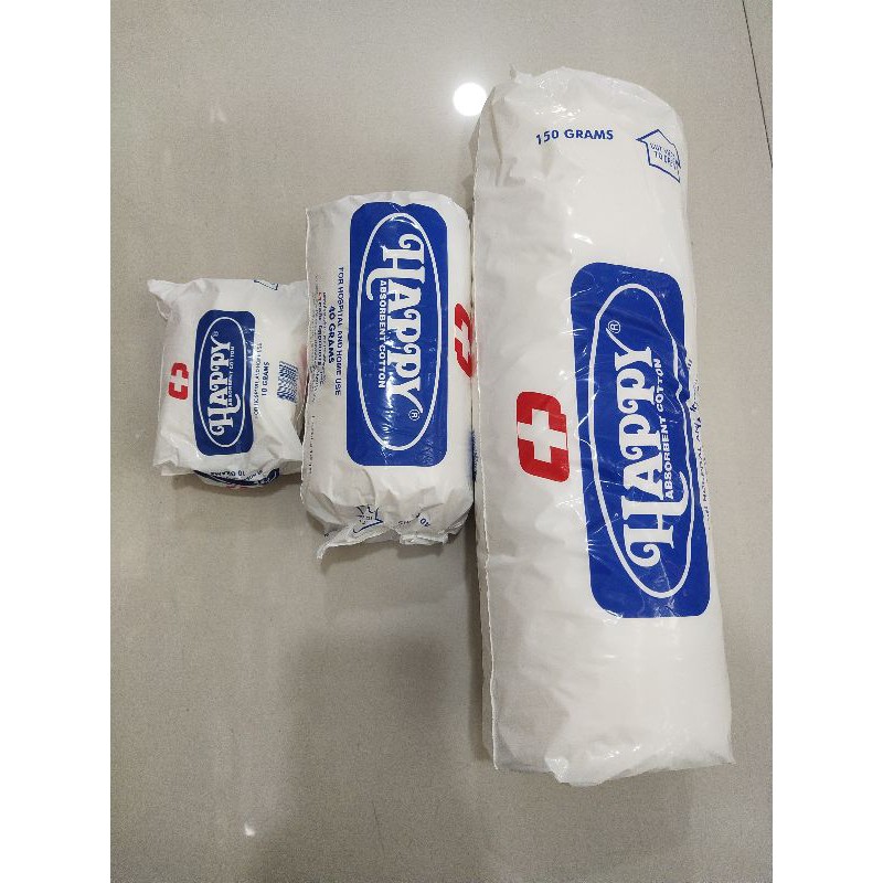 Happy cotton 40g/80g/150g for home and general use Shopee Philippines