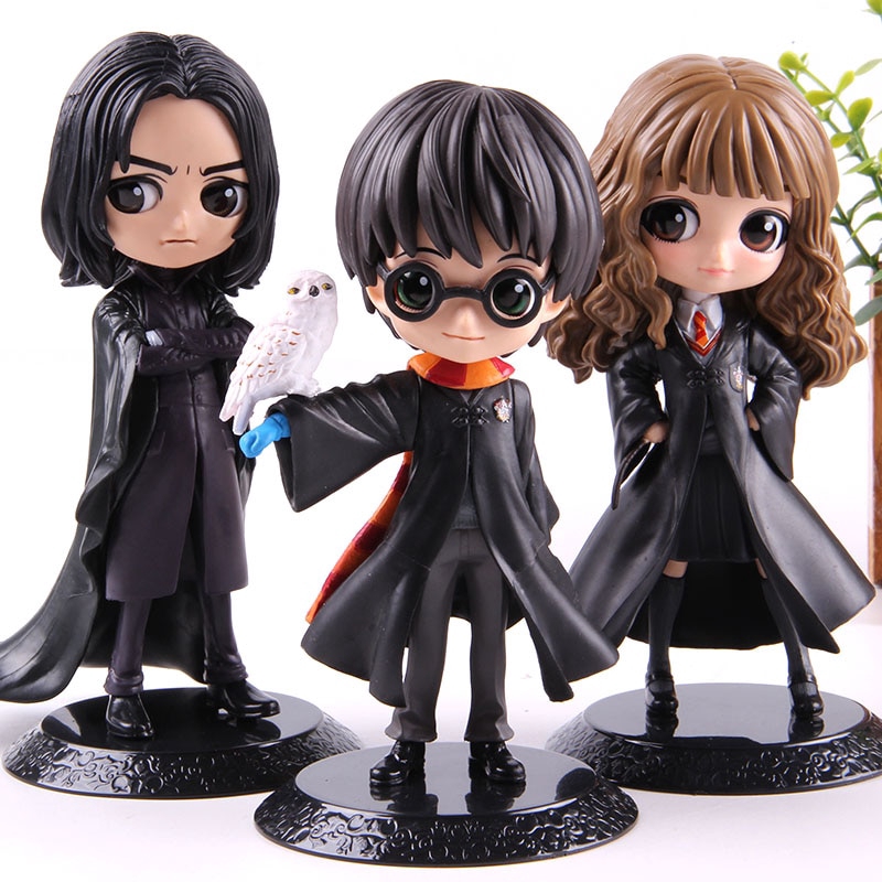 Q Posket Harry Potter Figure Harry Potter Granger Severus Snape Hermione Dolls Q Version Model Toys Shopee Philippines