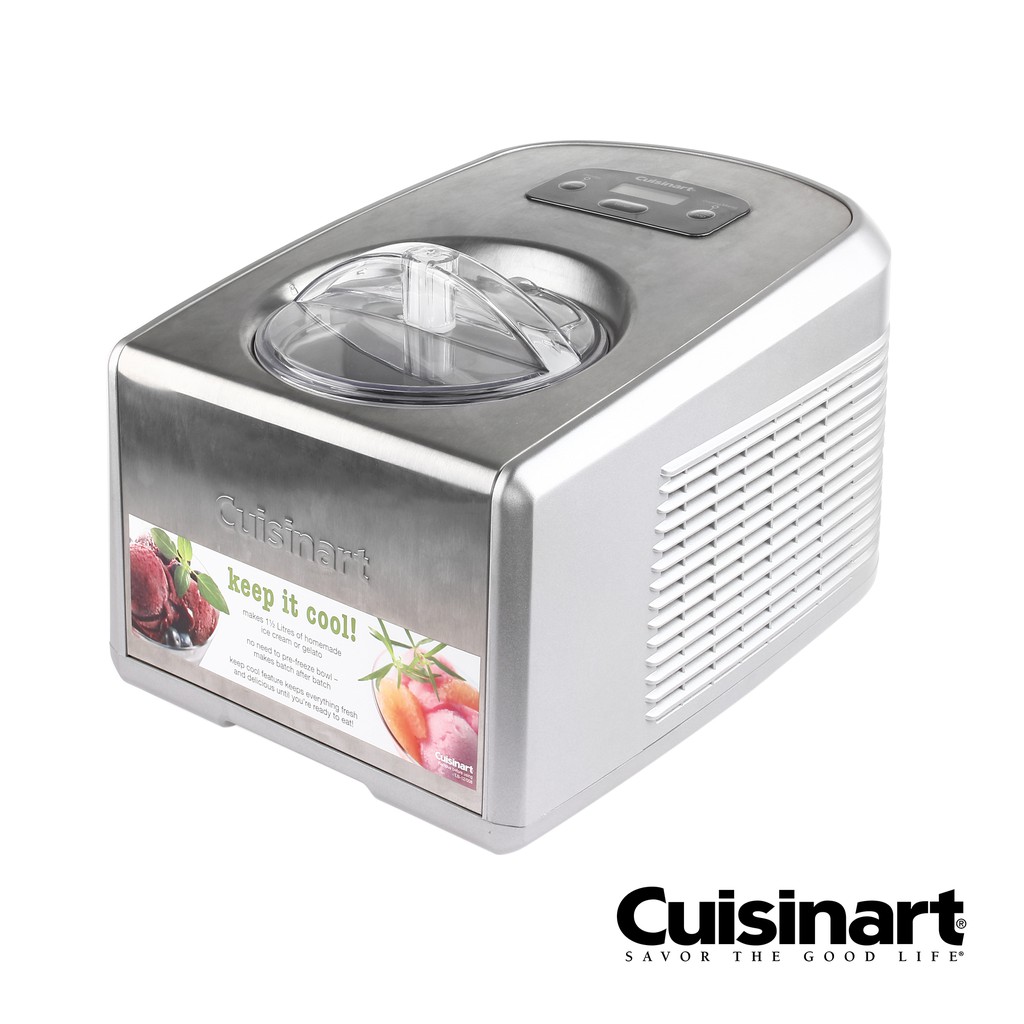 Cuisinart ICE100BC Compressor Gelato and Ice Cream Maker Shopee