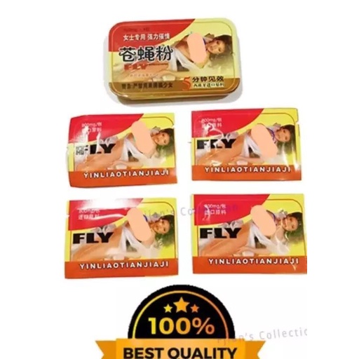 Original and New* Spanish FLY Powder (4 sachets) for Women ( Discreet Packaging ) 9AFF