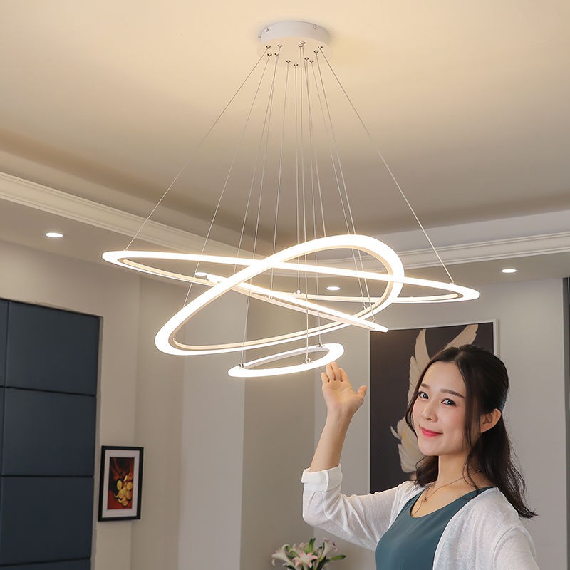 modern minimalist chandelier